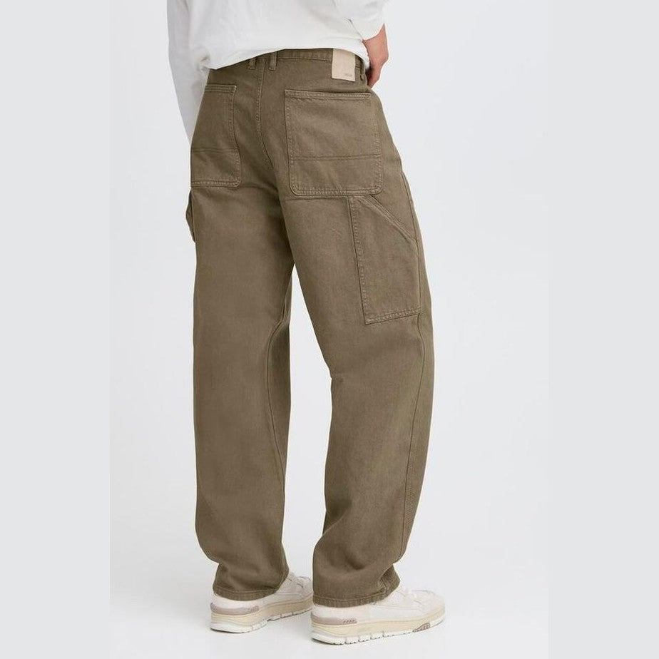 Pantaloni Solid Mason Carpentner bunge cord green