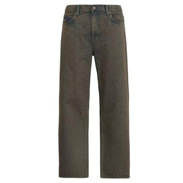 Pantaloni Solid Tommy Overdyed Dk Brown