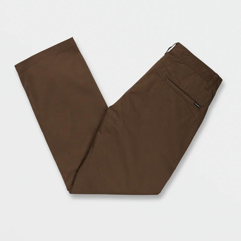 Pantaloni Volcom Frickin Skate Chino dark earth