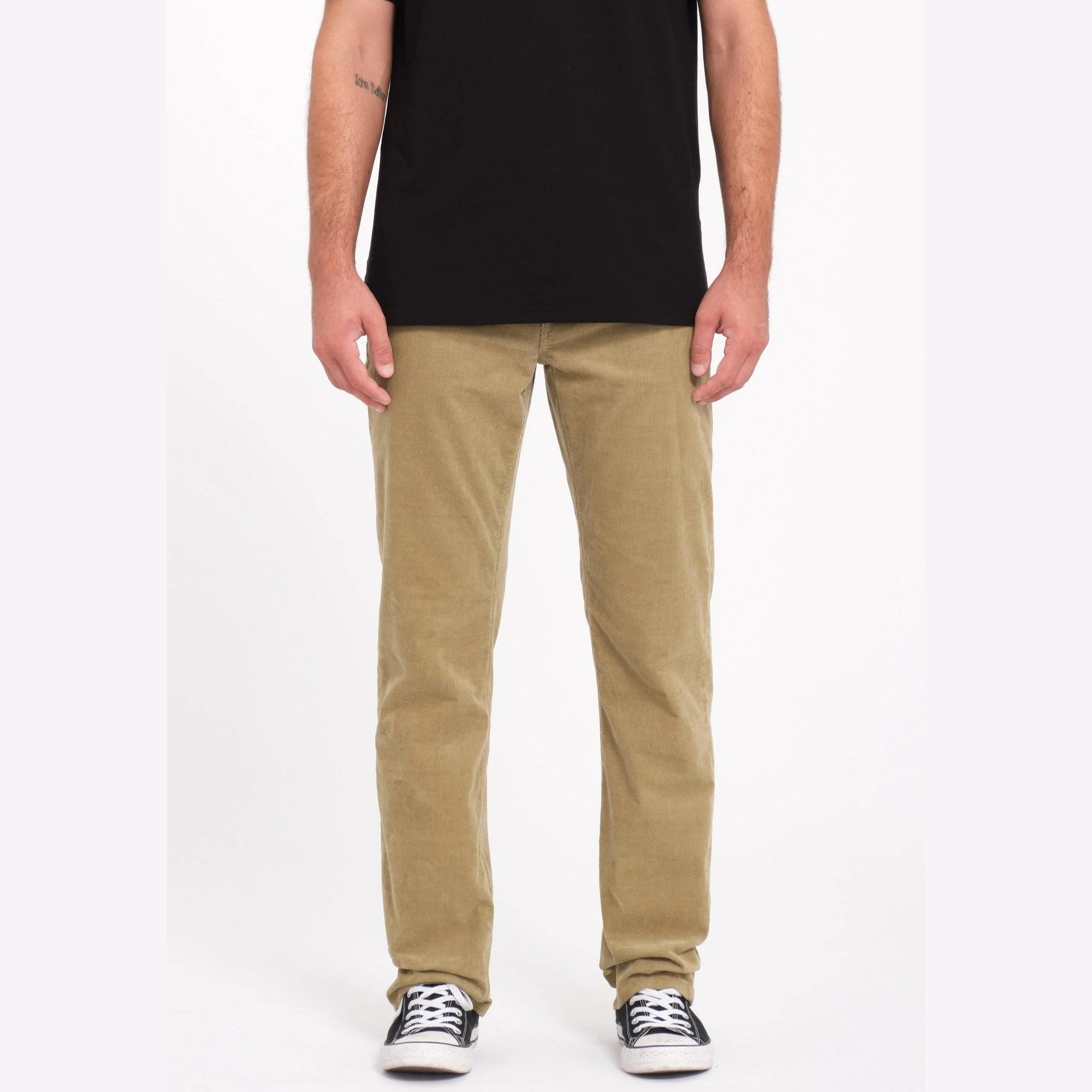 Pantaloni Volcom Solver Corduroy khaki