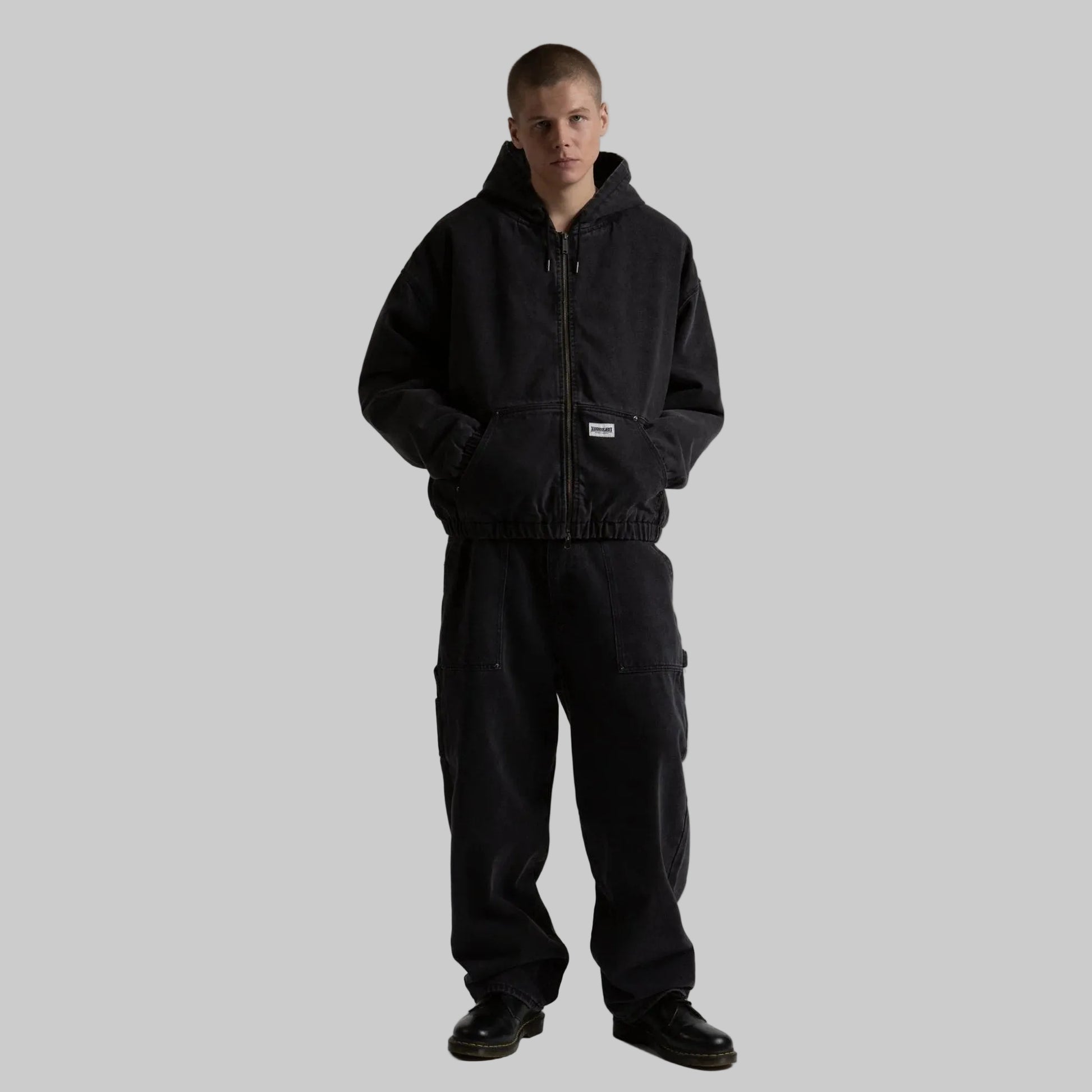 Pantaloni Wasted Paris Hammer black