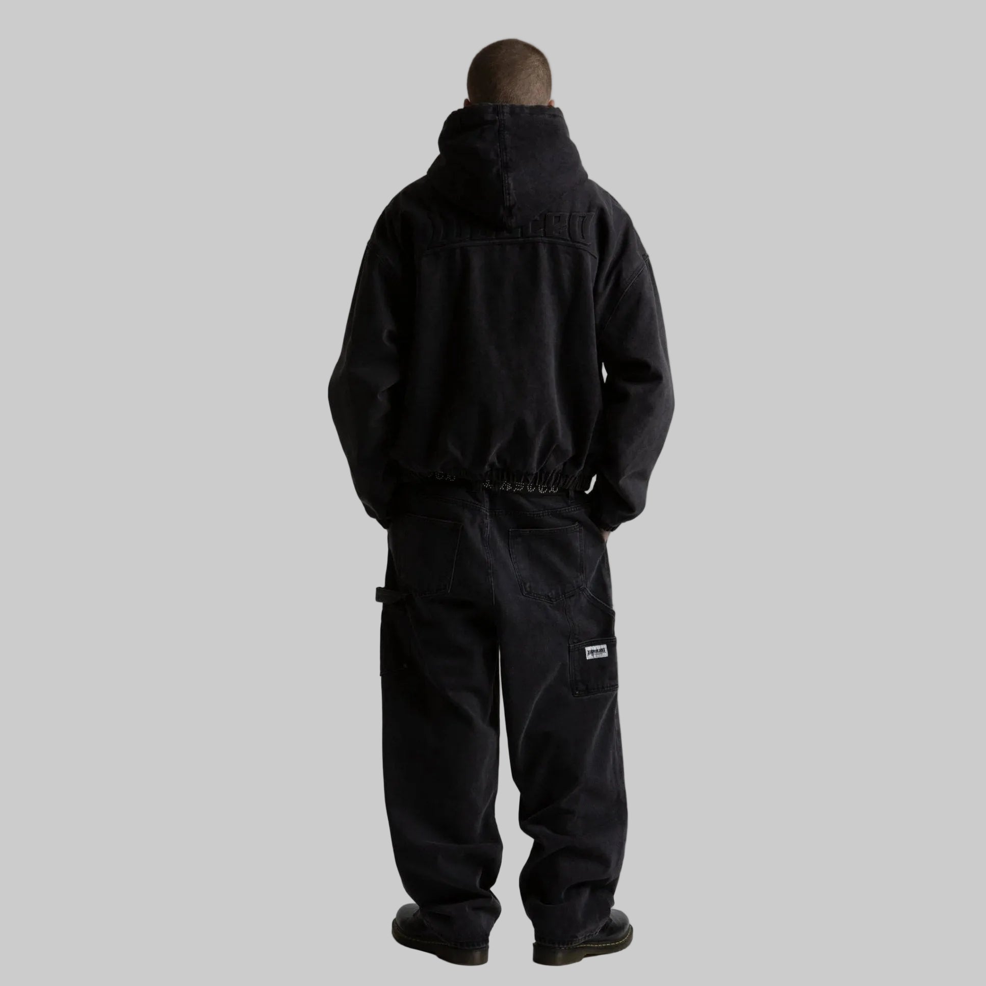 Pantaloni Wasted Paris Hammer black