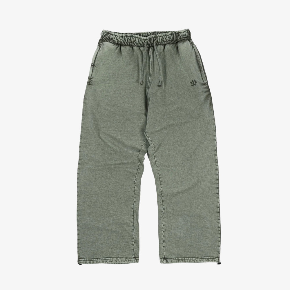 Pantaloni Wasted Paris Splinter zip Olive