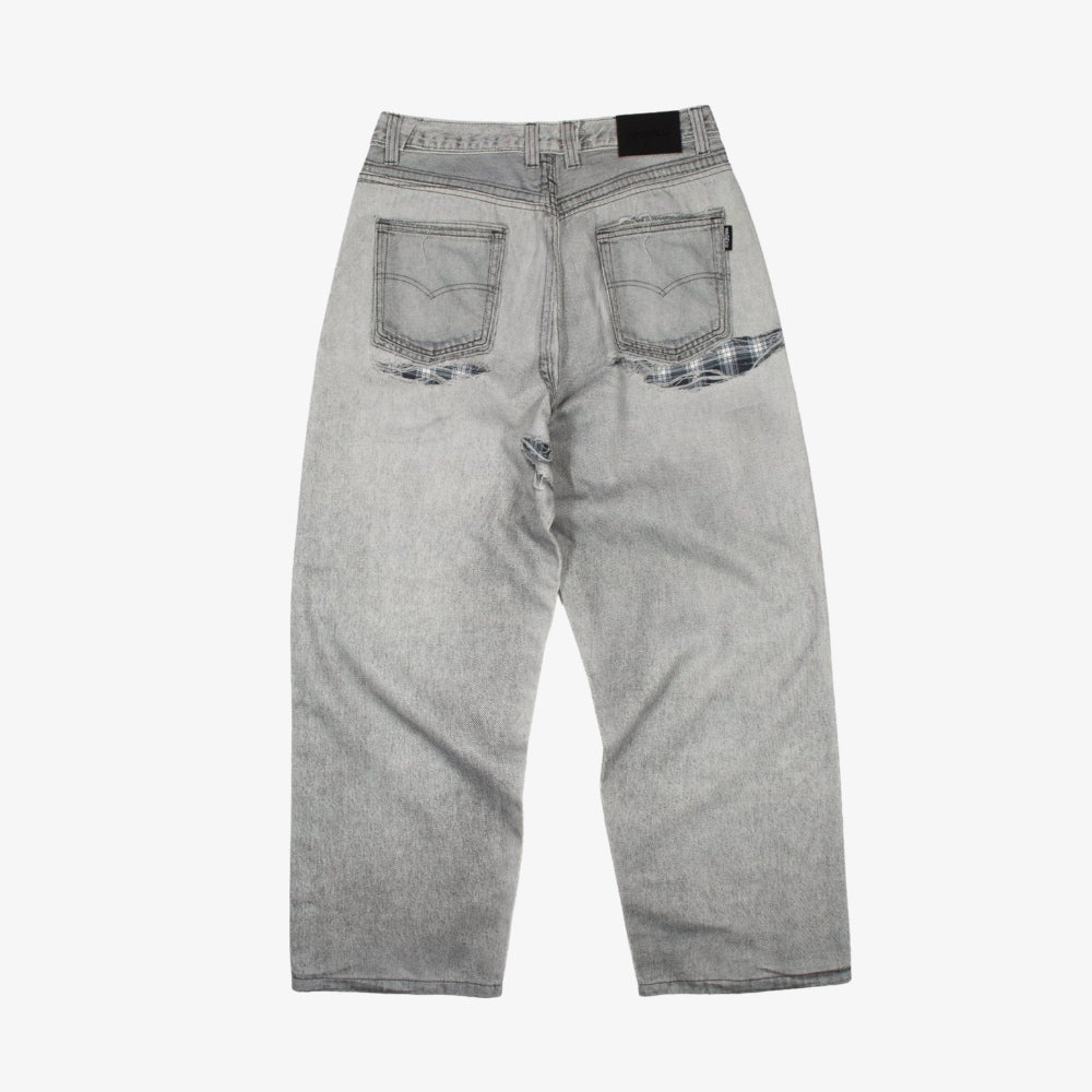 Pantaloni Wasted Paris Trompe loeil grey