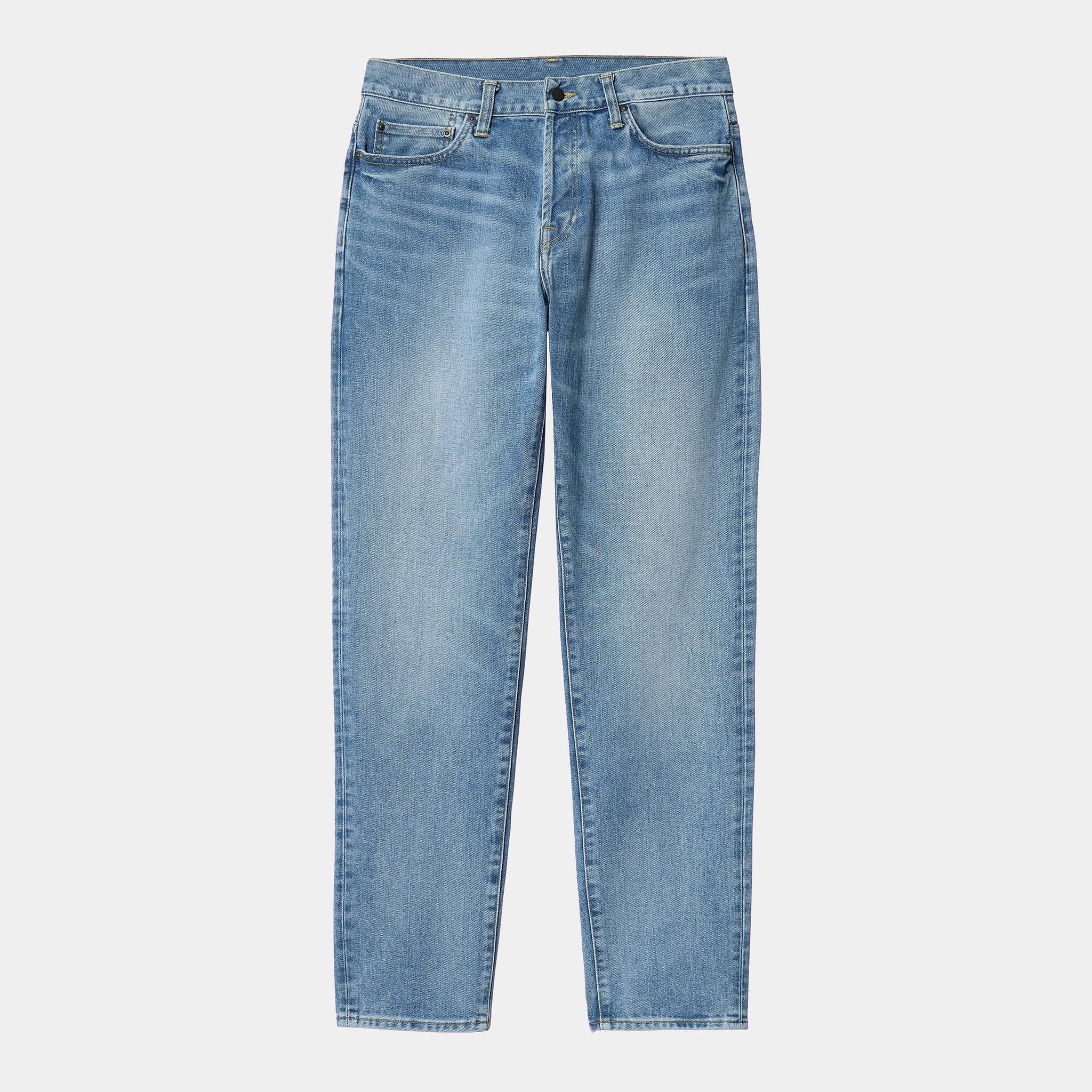 Pantaloni jeans Carhartt Klondike blue light used