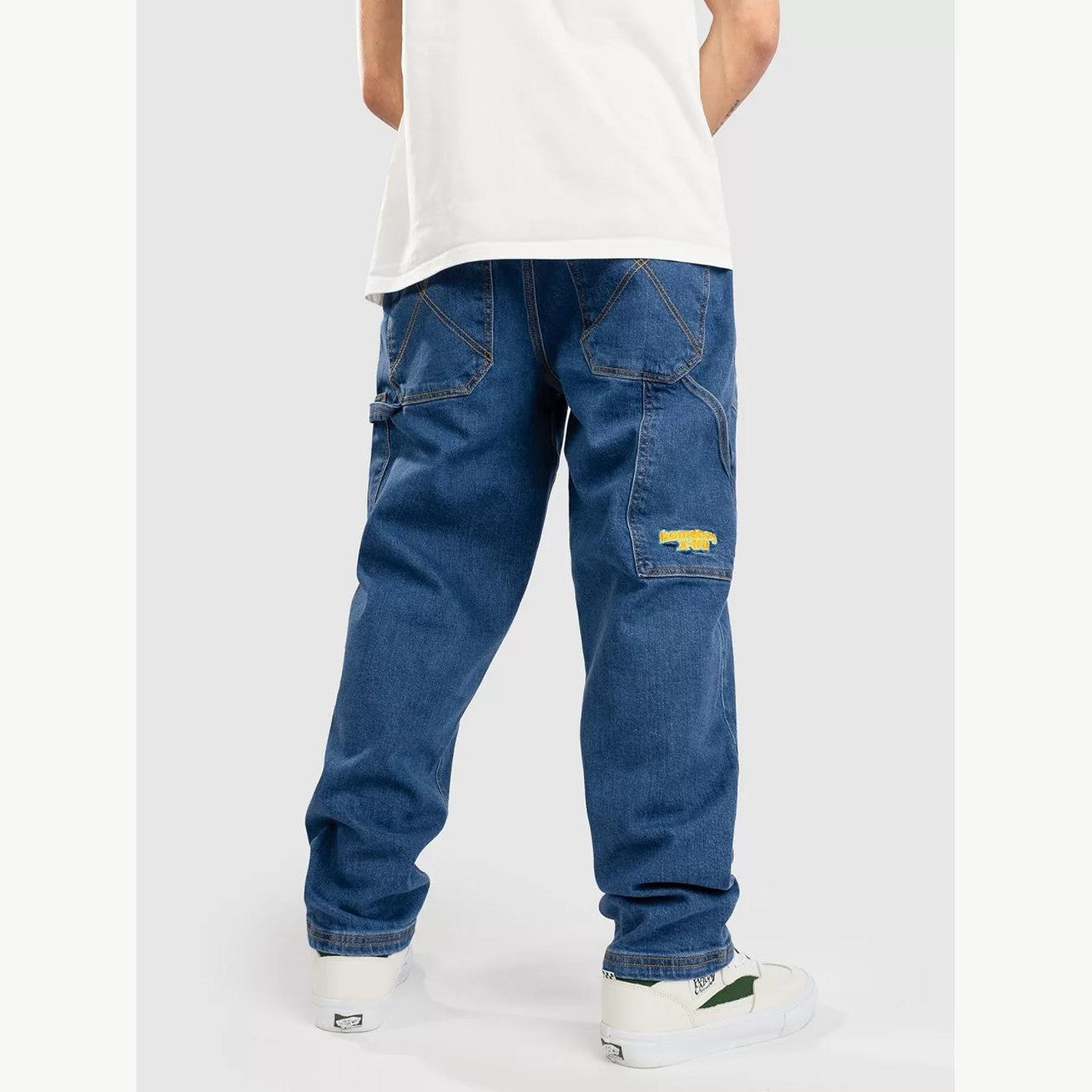 Pantaloni pants Homeboy Work washed blue
