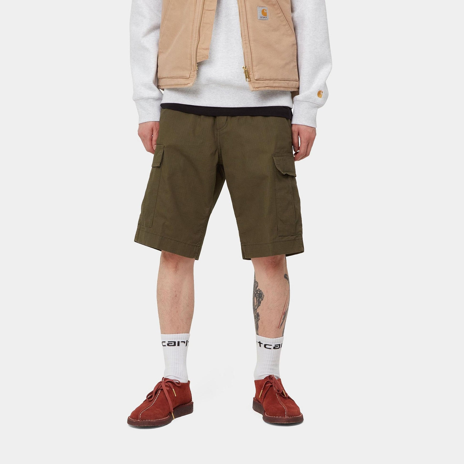 Pantaloni short Carhartt Regular Cargo cypress