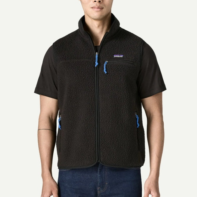 Pile Patagonia Retro Pile Vest Black