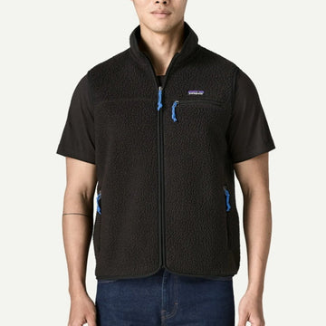 Pile Patagonia Retro Pile Vest Black