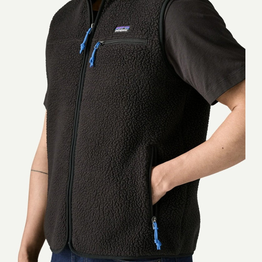 Pile Patagonia Retro Pile Vest Black