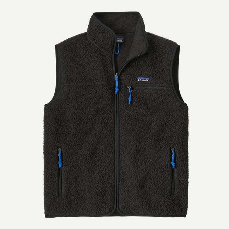 Pile Patagonia Retro Pile Vest Black