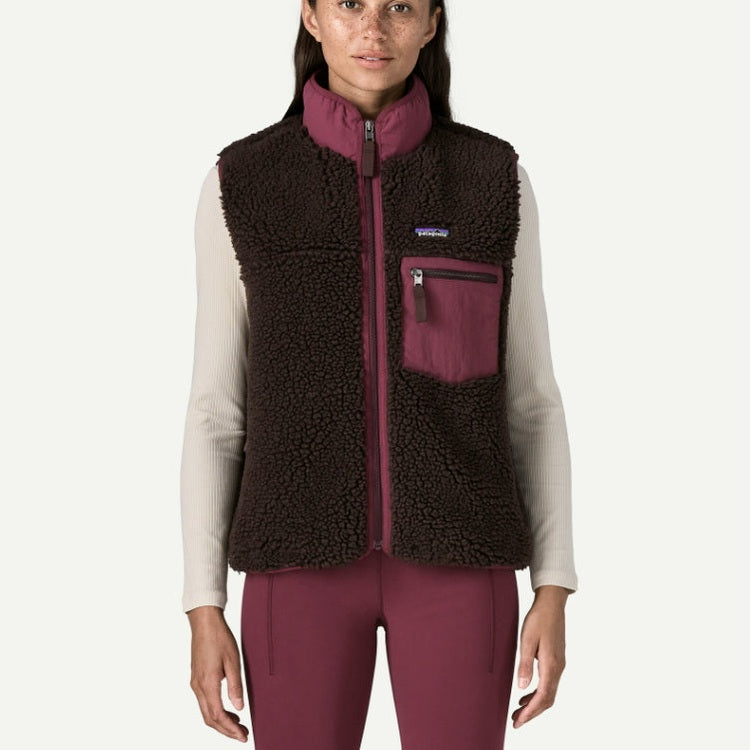 Pile Patagonia W Clssic Retro X Vest Bordeaux
