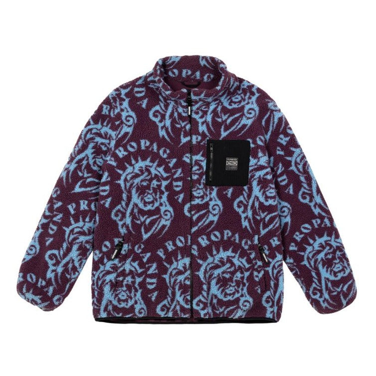Pile Propaganda Sherpa Jkt Sacred Viola