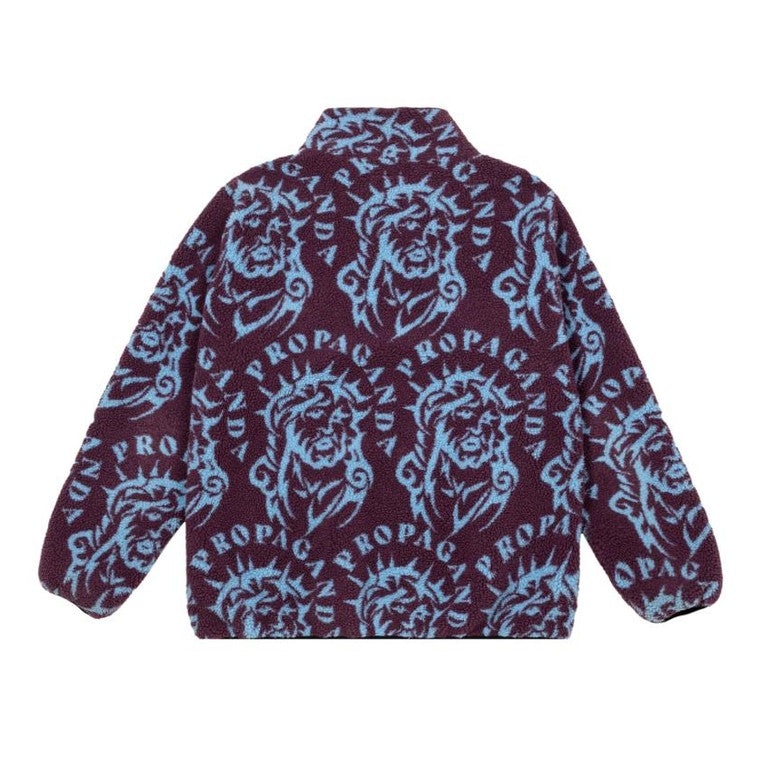 Pile Propaganda Sherpa Jkt Sacred Viola