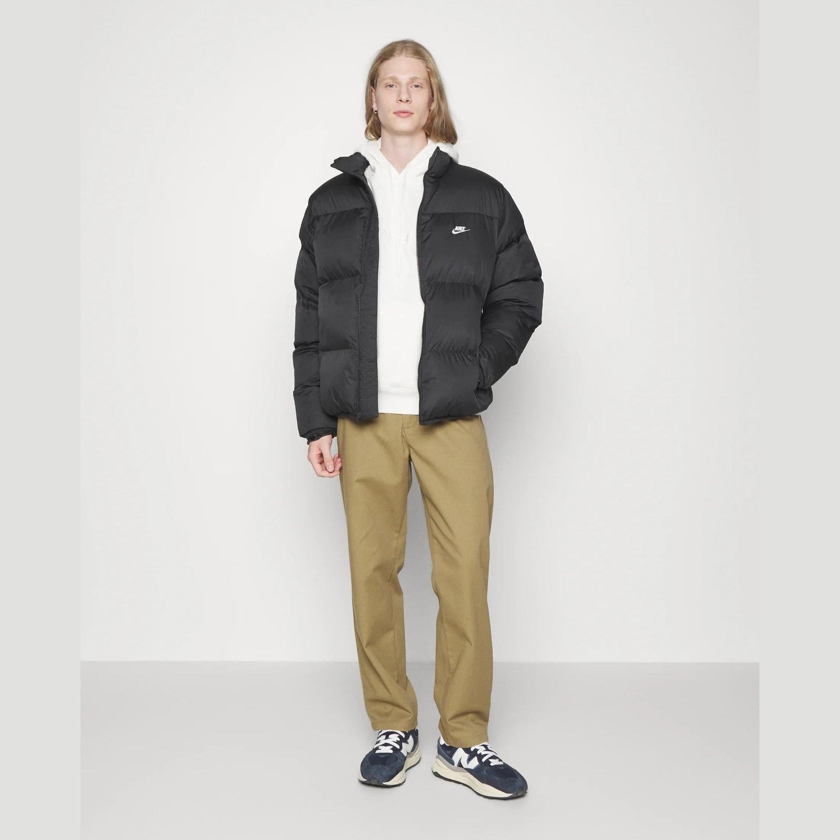 Piumino Nike Club Puffer black