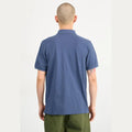 Polo Carhartt Chase Pique dusky blue gold