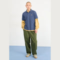 Polo Carhartt Chase Pique dusky blue gold