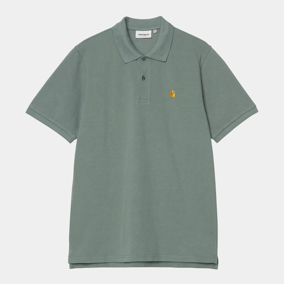 Polo Carhartt Chase Pique silver pine gold