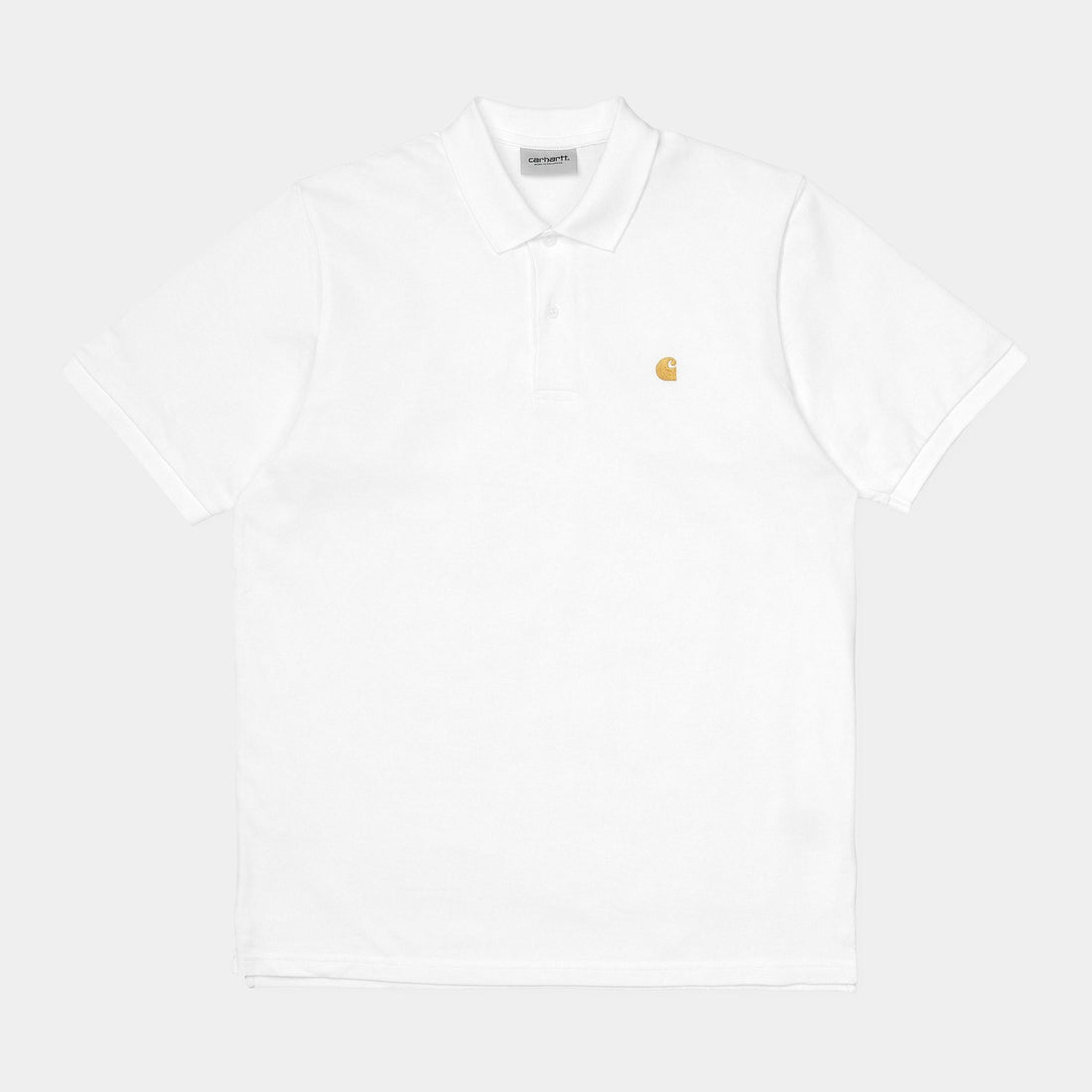 Polo Carhartt Chase Pique white