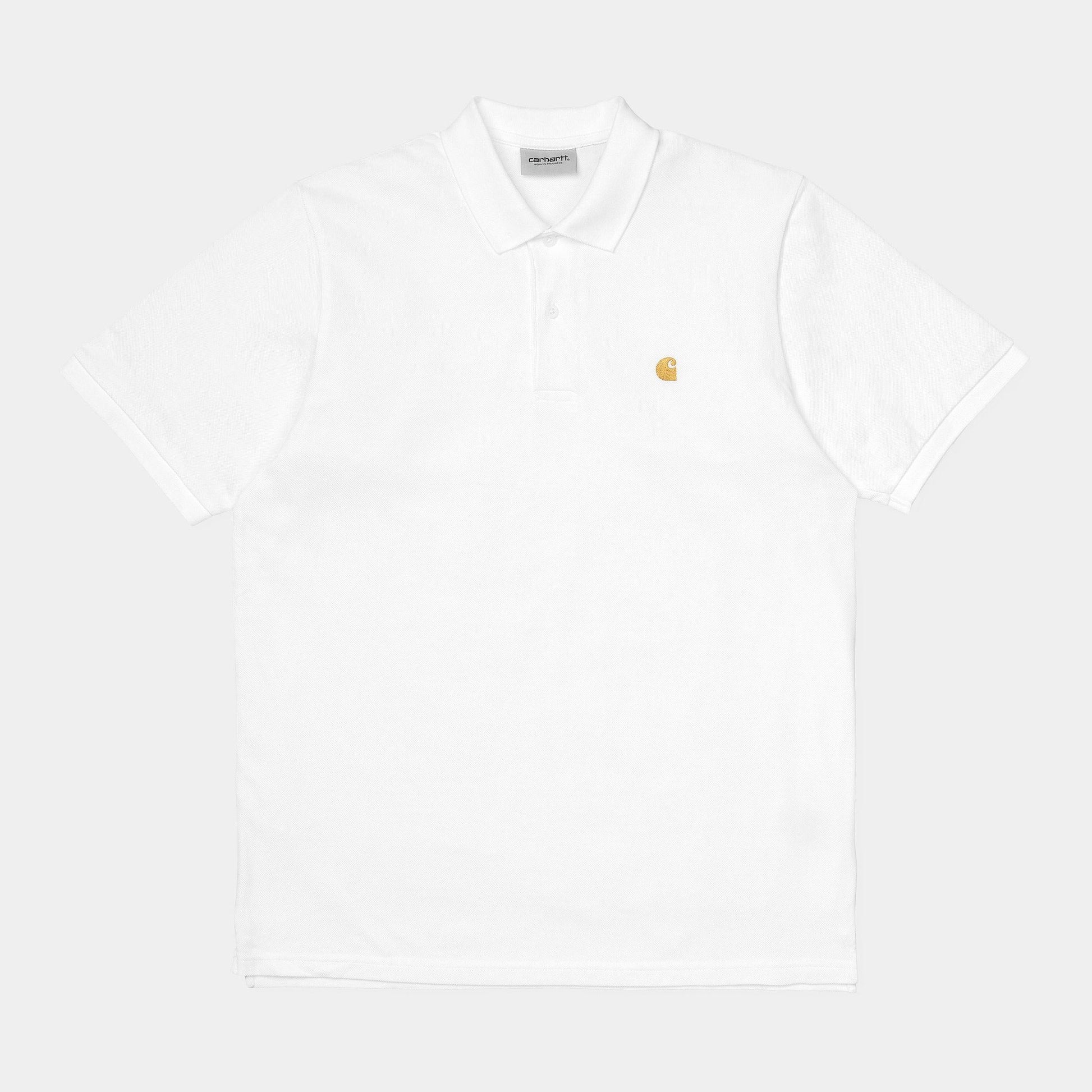 Polo Carhartt Chase Pique white