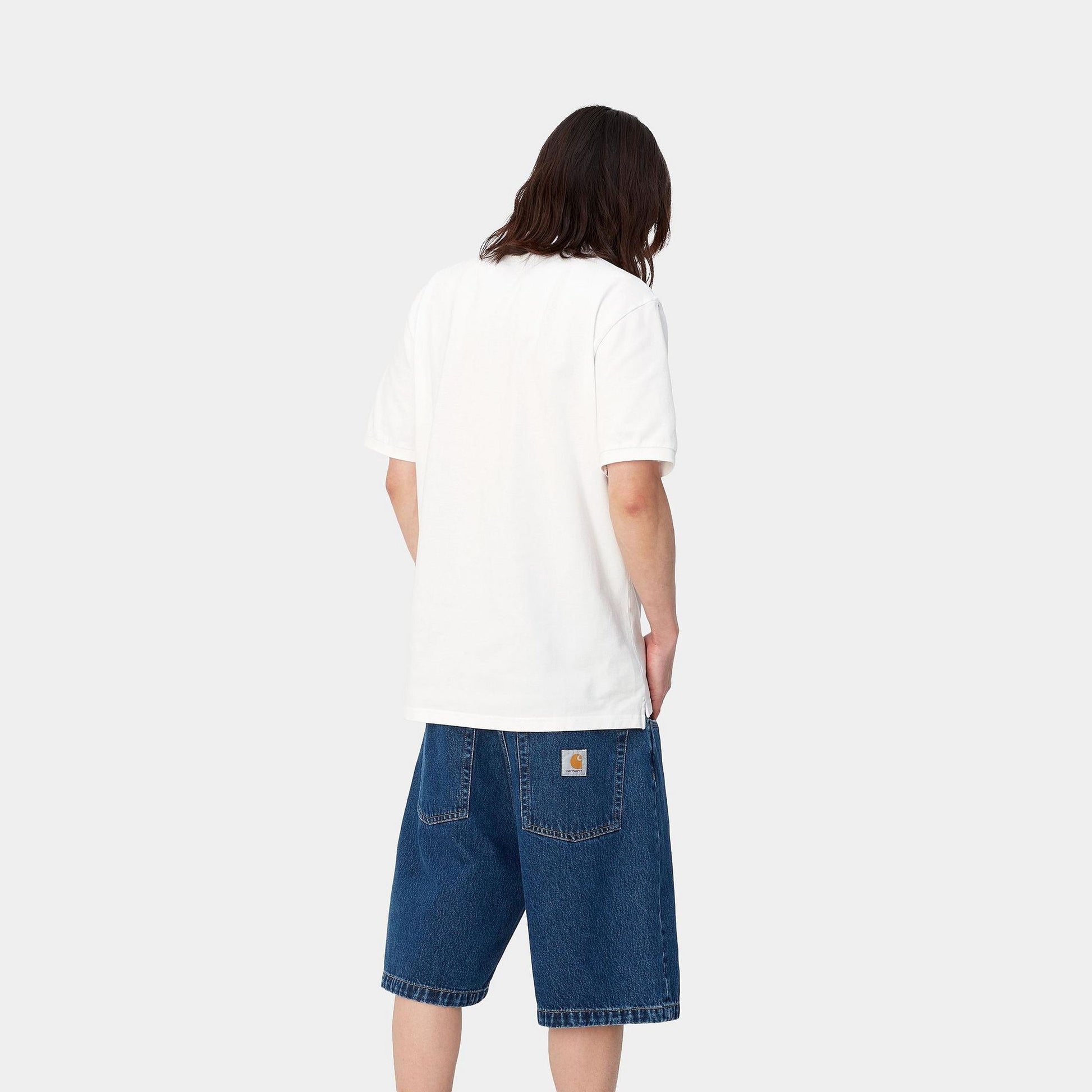 Polo Carhartt Chase Pique white