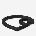 Portachiavi Carhartt C-Logo Carabiner Black