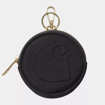 Portachiavi Carhartt Clarton Zip black