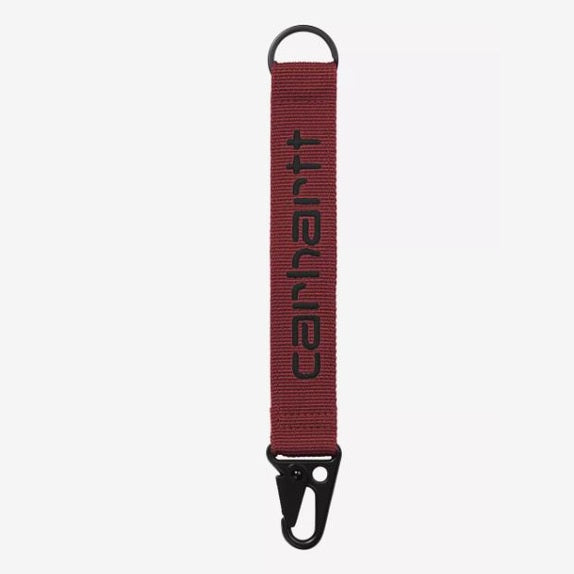 Portachiavi Carhartt Jaden Scarlet graphite