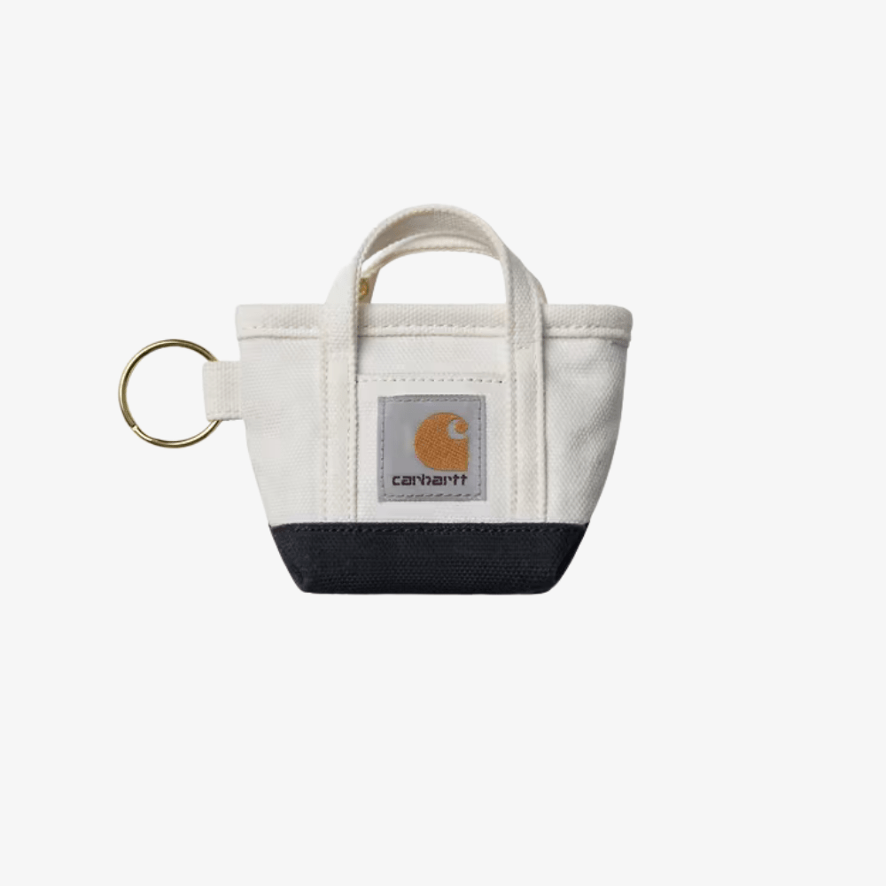 Portachiavi Carhartt Mini Tote Bag Cream