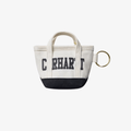 Portachiavi Carhartt Mini Tote Bag Cream