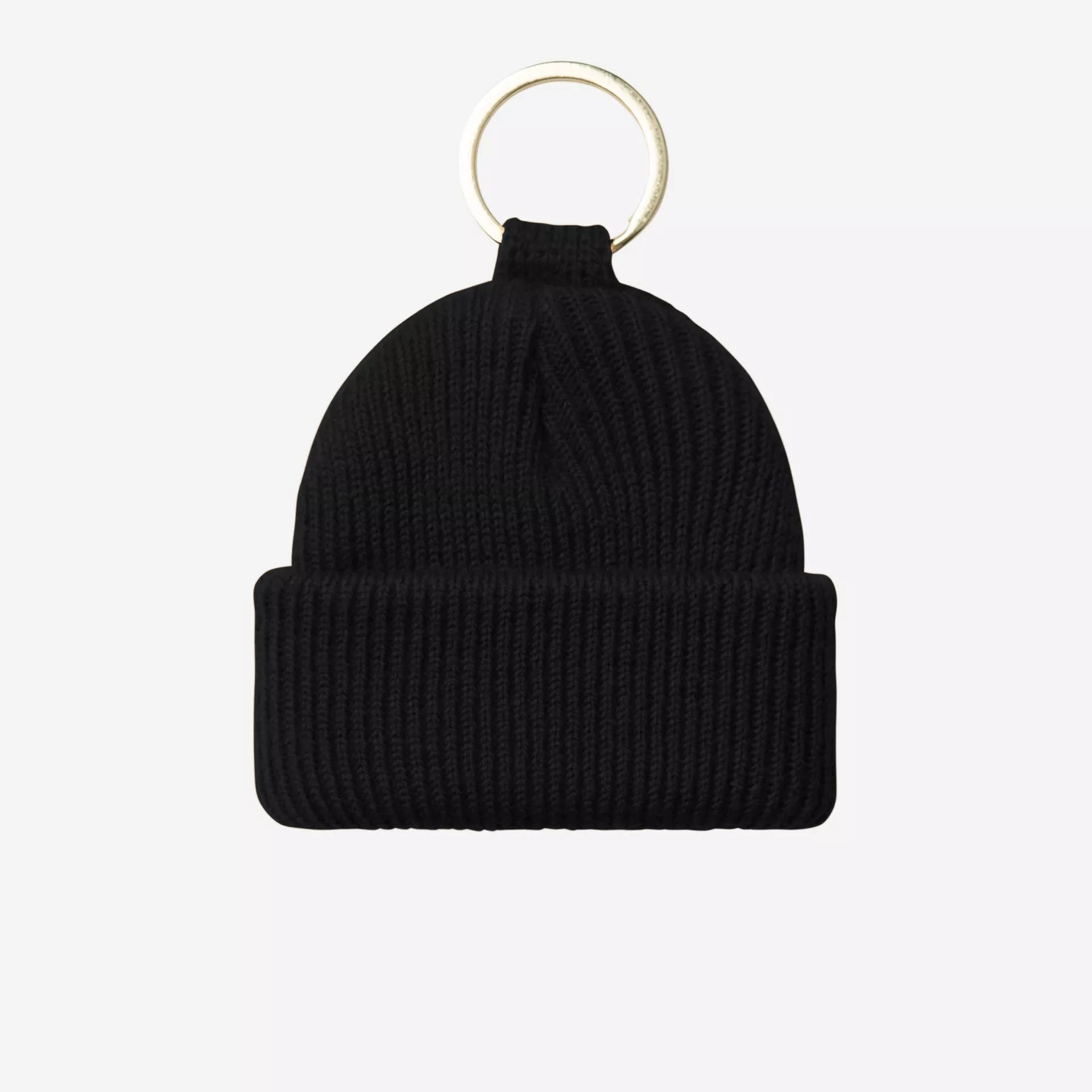 Portachiavi Carhartt Mini Watch Hat Black