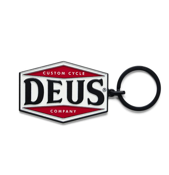 Portachiavi Deus Ex Machina Balsa Key Tag Red