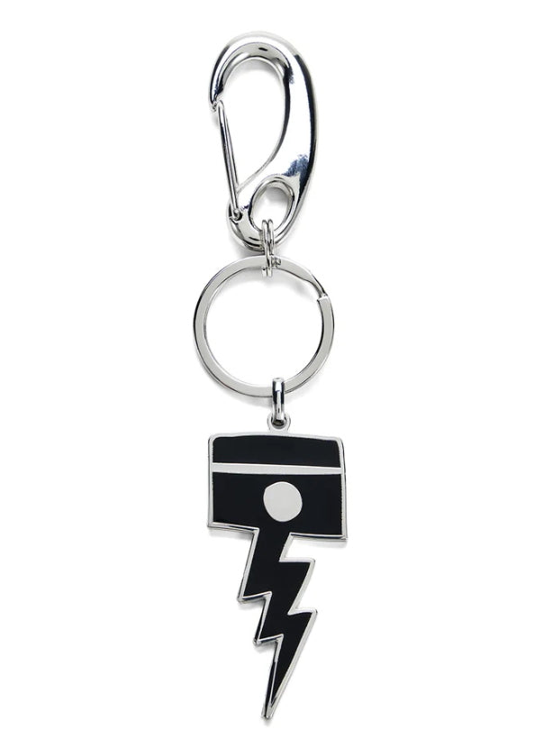 Portachiavi Deus Ex Machina Piston Key Tag Silver