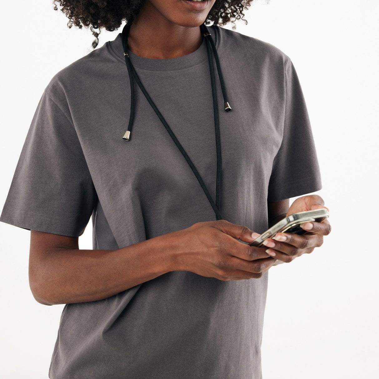 Portachiavi XD Connects CarryLoop Lanyard Portatelefono Black