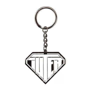 Portachiavi keychain Iuter Logo black