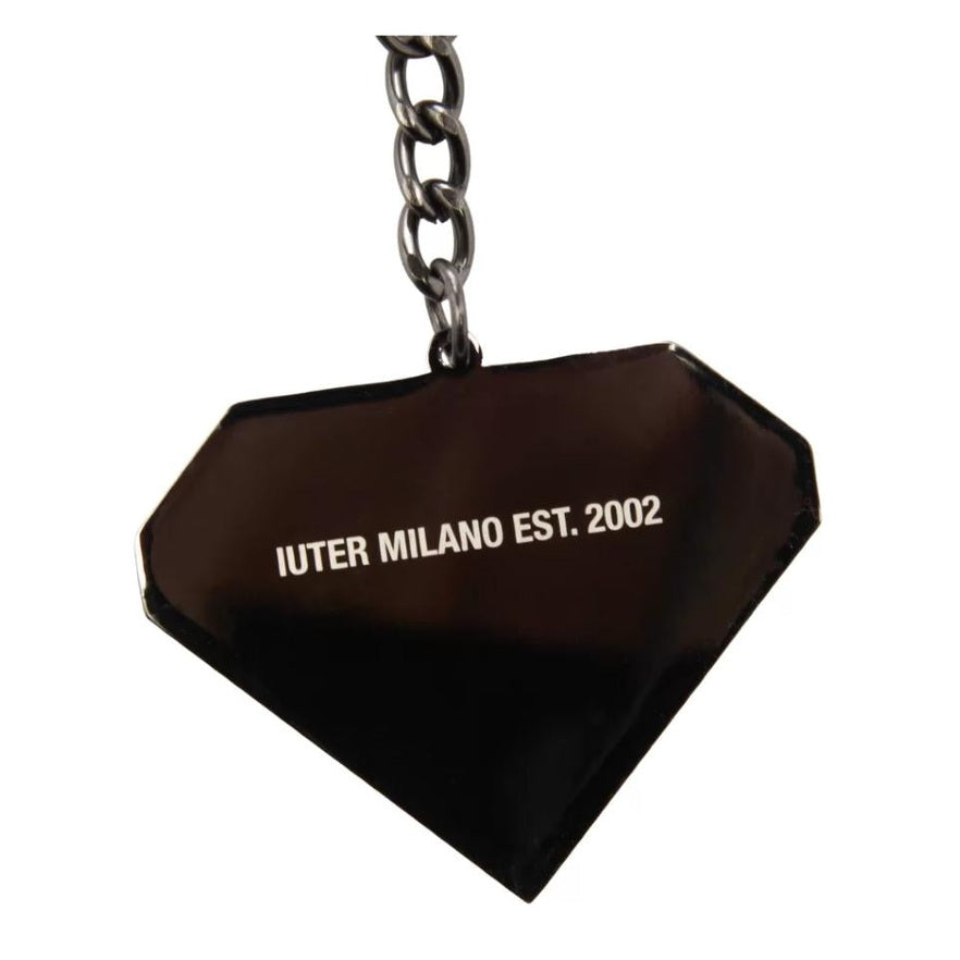 Portachiavi keychain Iuter Logo black