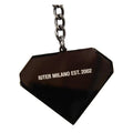 Portachiavi keychain Iuter Logo black