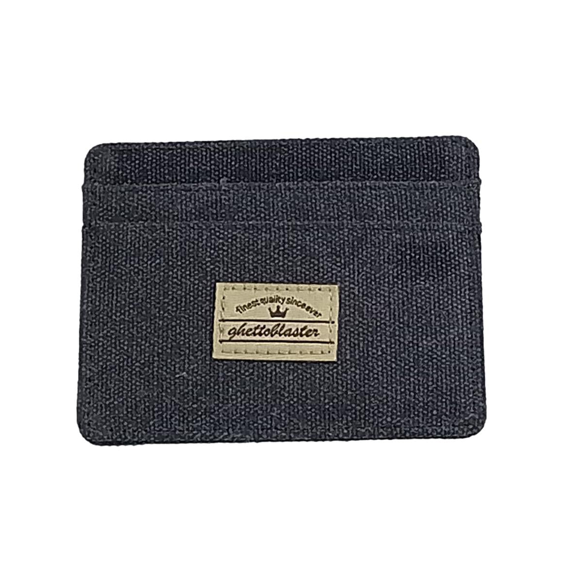 Portafoglio Ghettoblaster Card Holder Canvas black
