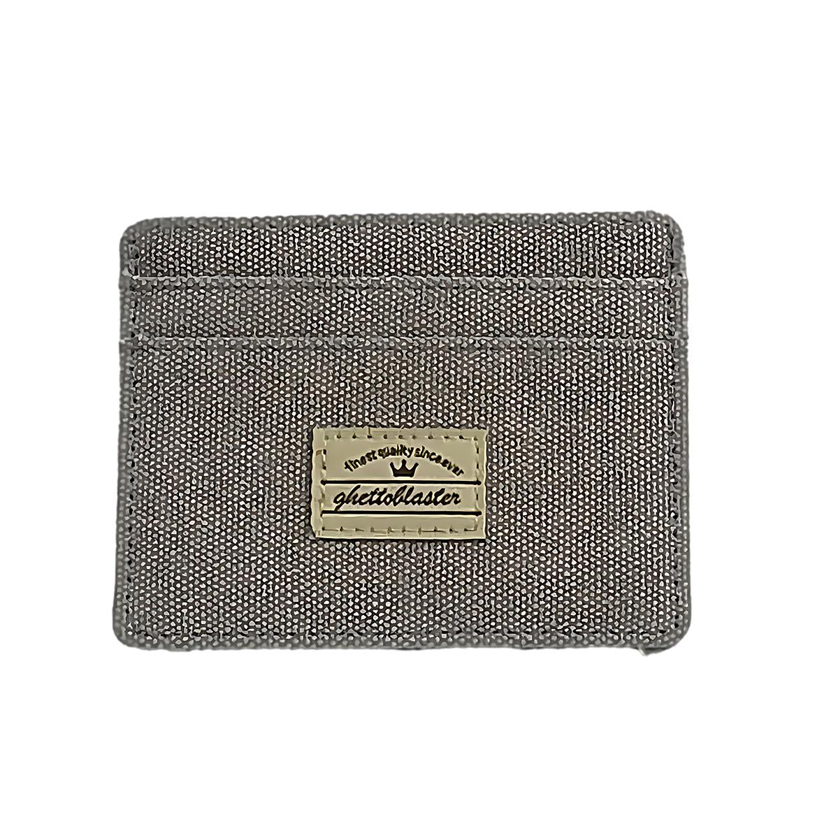 Portafoglio Ghettoblaster Card Holder Canvas grey