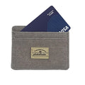 Portafoglio Ghettoblaster Card Holder Canvas grey