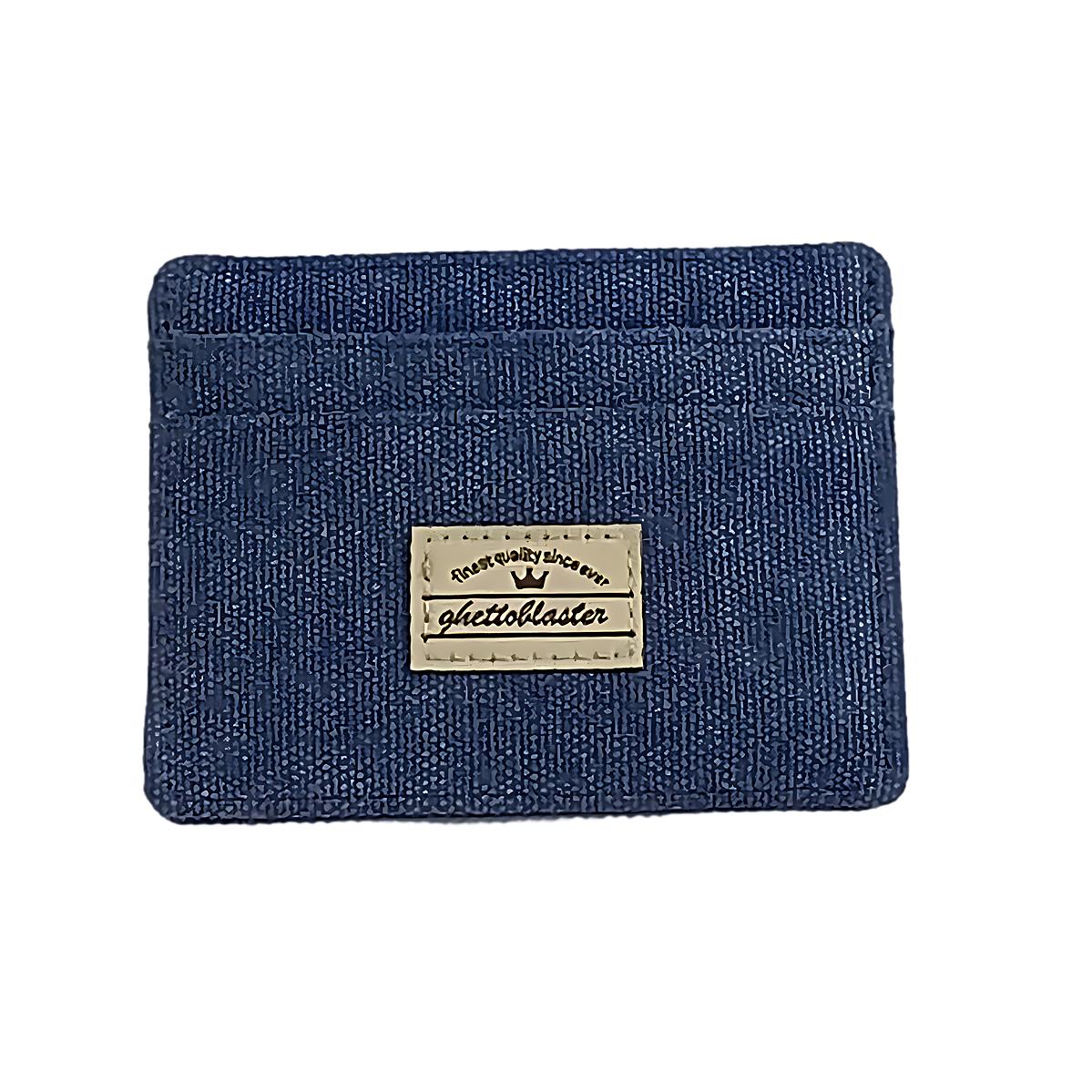 Portafoglio Ghettoblaster Card Holder Canvas navy