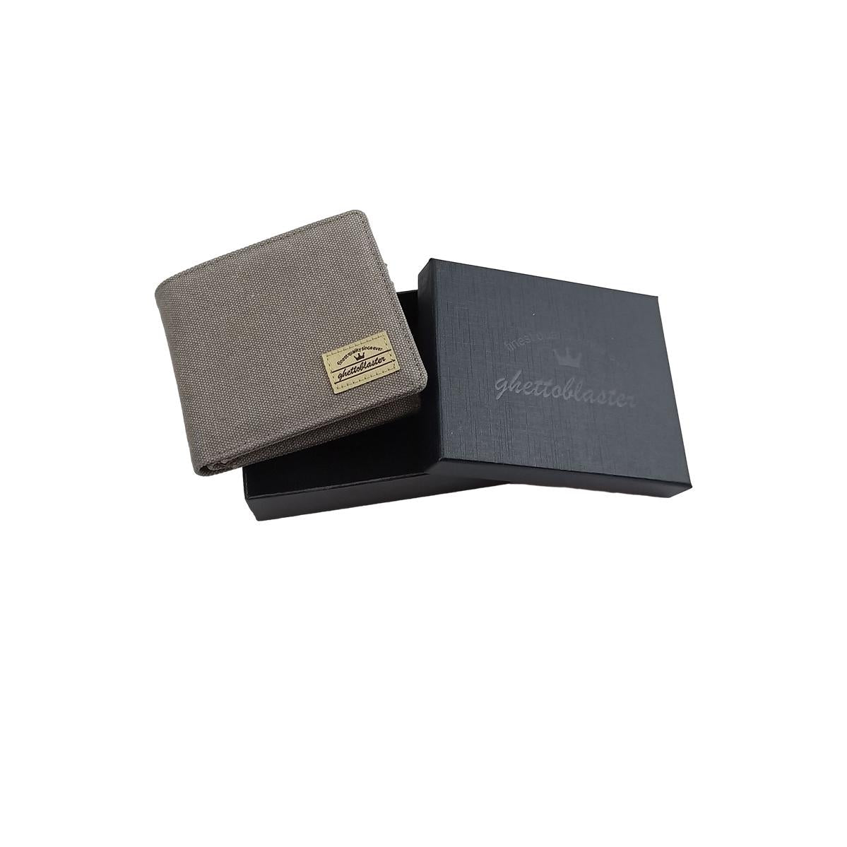 Portafoglio Ghettoblaster Coin Canvas grey