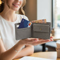 Portafoglio Ghettoblaster Coin Canvas grey