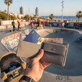 Portafoglio Ghettoblaster Coin Canvas grey