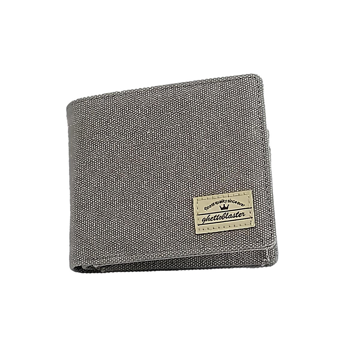 Portafoglio Ghettoblaster Coin Canvas grey