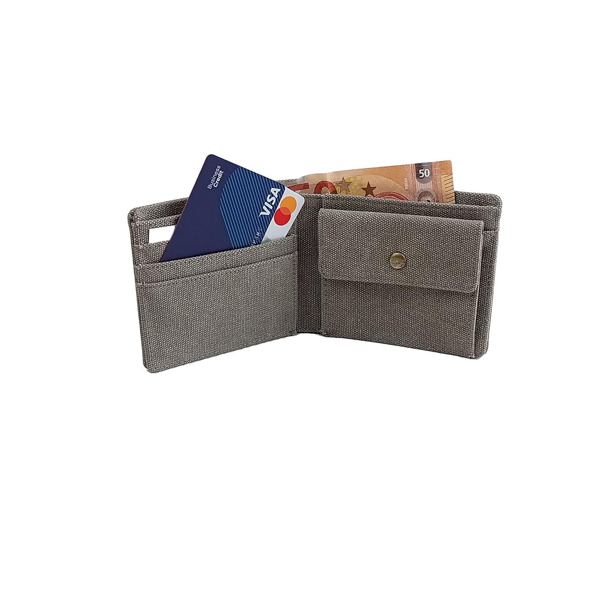 Portafoglio Ghettoblaster Coin Canvas grey
