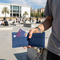 Portafoglio Ghettoblaster RFID Canvas navy