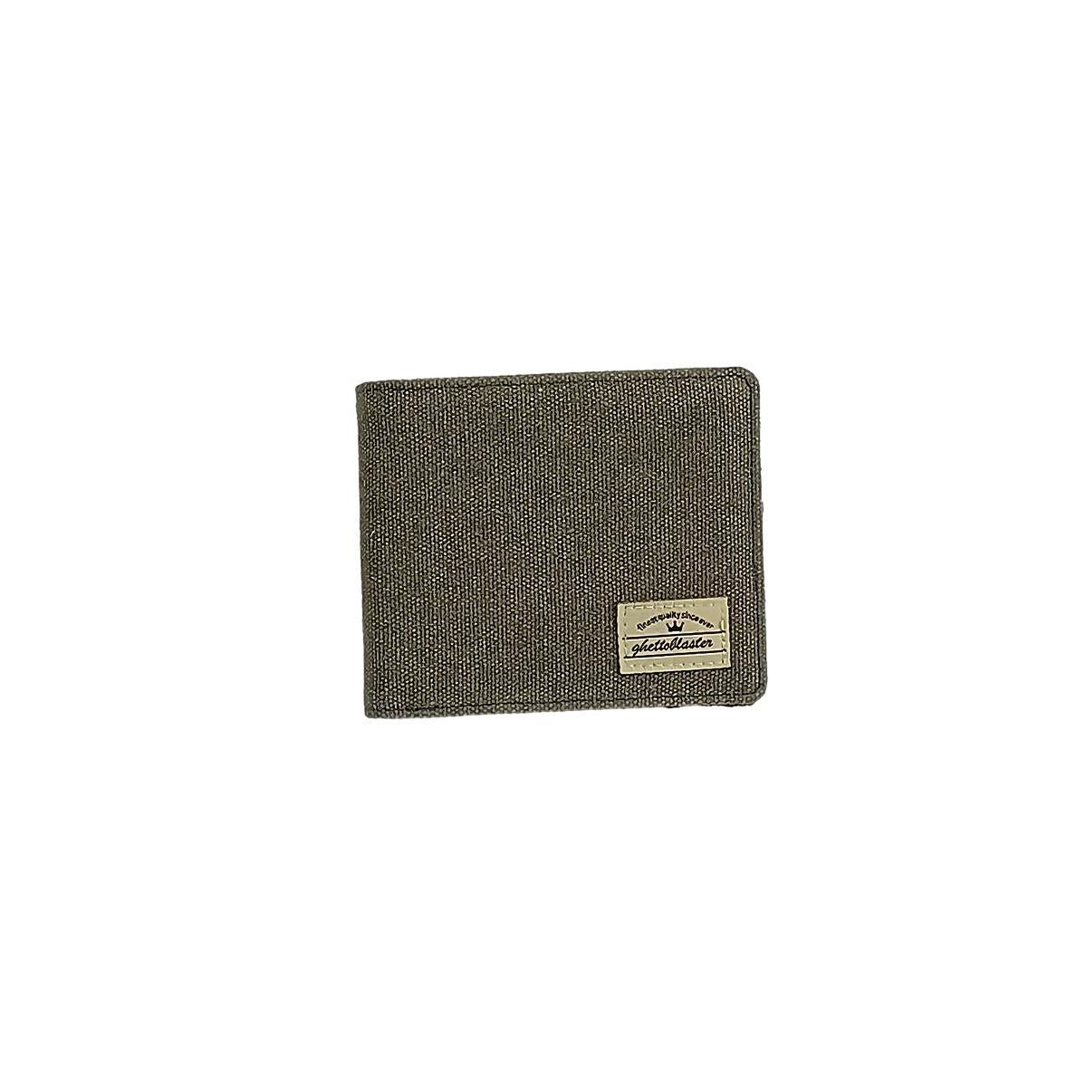 Portafoglio Ghettoblaster RFID Canvas olive