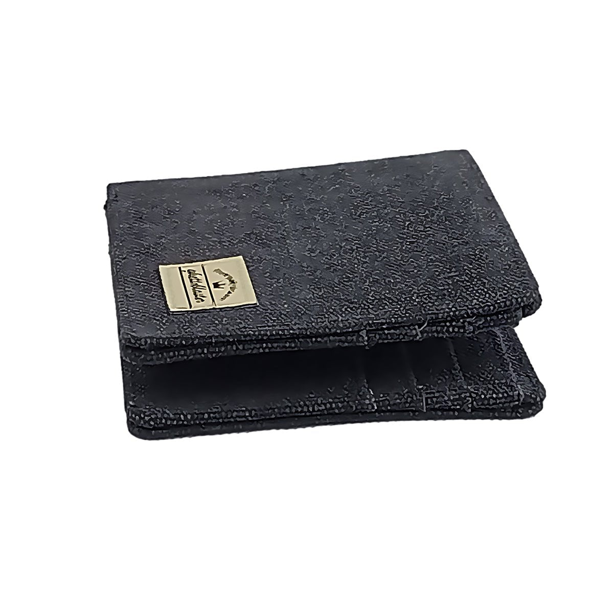 Portafoglio in Canvas con Blocco RFID blk