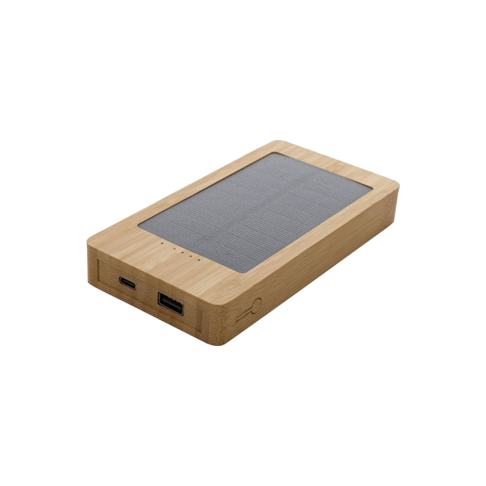 Powerbank Solare XD Connects 10.000 mAh Bambù Brown